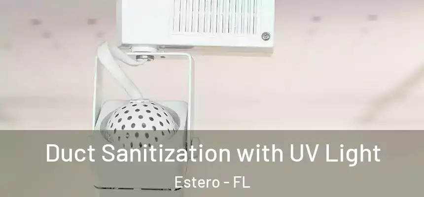  Duct Sanitization with UV Light Estero - FL